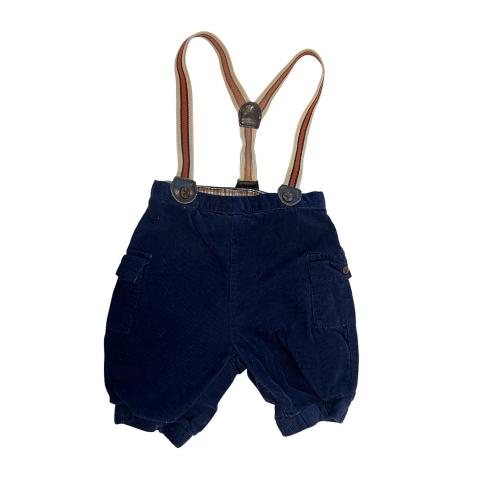 Corduroy Suspender Pants
